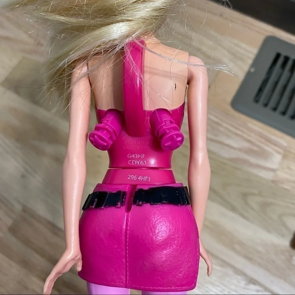 Barbie Princess Sparkle Power Super Hero Dressed